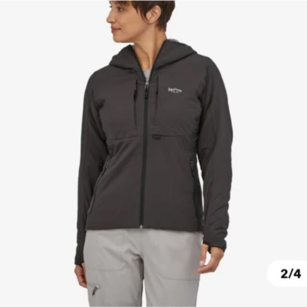 Patagonia Women's Tough Puff Hoody - Black -  Size small